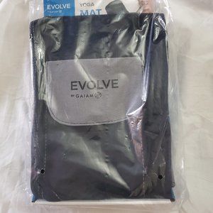 "NEW" Gaiam Yoga Mat Bag ( Black)  – Full Zip Cargo Yoga Mat Carrier Bag